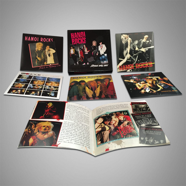 HANOI ROCKS - Collector's Edition Box Set On CD, LP Due This Month 